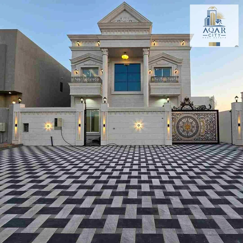 🚧❄️A very luxurious villa with a full stone facade and a very luxurious interior with luxurious hotel finishes and large spaces inside, you can own it now63253435959427112