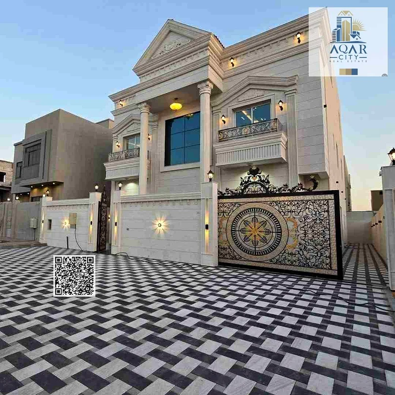 🚧❄️A very luxurious villa with a full stone facade and a very luxurious interior with luxurious hotel finishes and large spaces inside, you can own it now63253435959427111