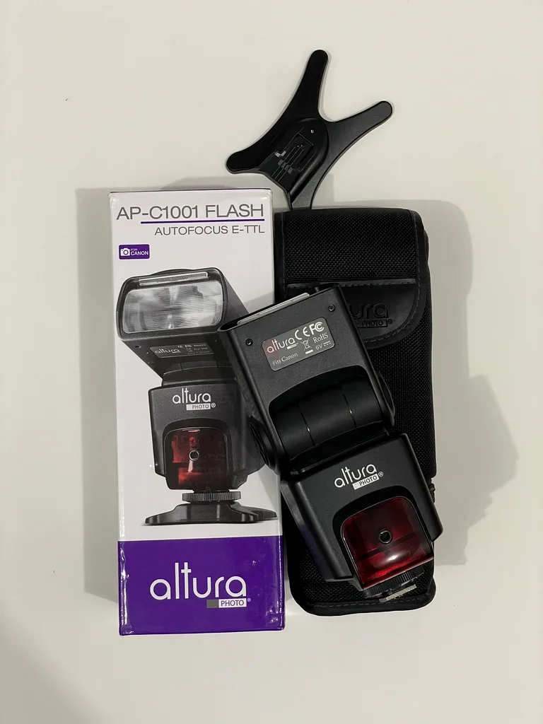 فلاش Altura للتركيز التلقائي E-TTL AP-C1001 لكاميرات كانون632351146124821124