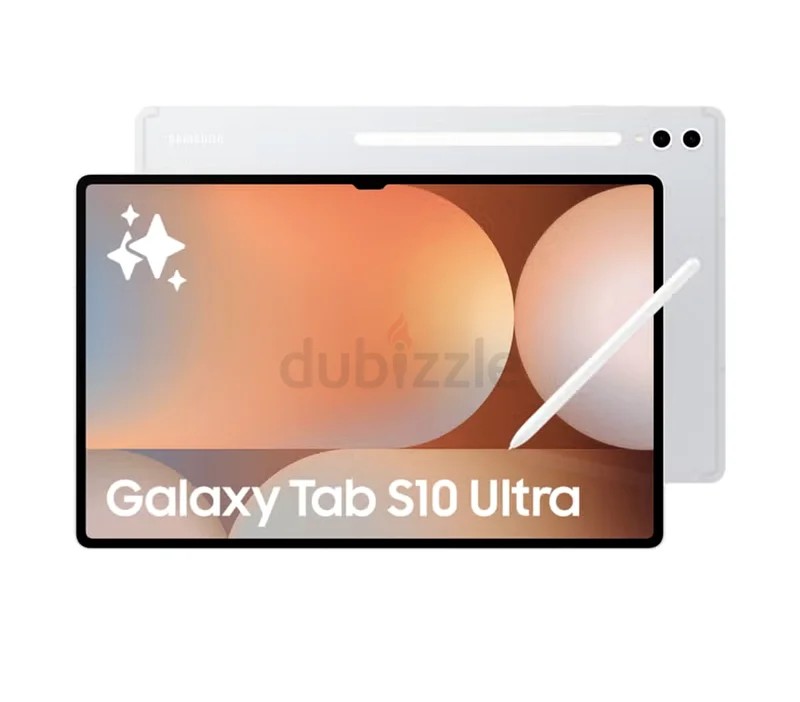 Galaxy Tab S10 Ultra Platinum Silver 12GB RAM 512GB 5G - Middle East Version631798580522251127