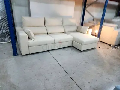Ikea Eskilstuna L Shape sofa Bed Beieg like a brand New