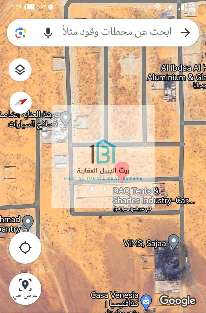 للبيع، أرض خلابة في مدينة السجا العمالية63195071439105114