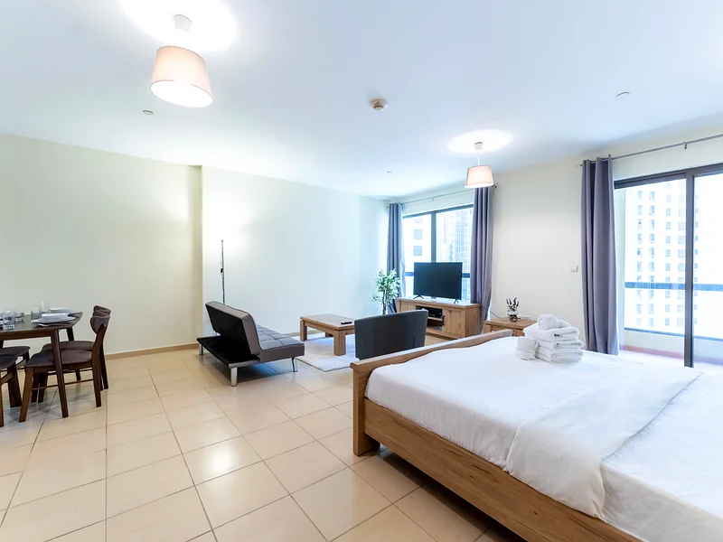 Huge Studio in JBR next to the Beach and Tram63831135823874111