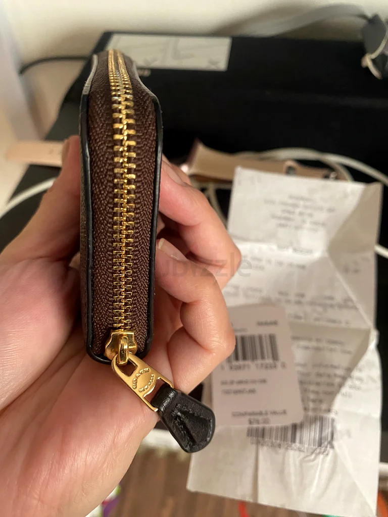 Coach Zip Around Coin Case63238107077505114