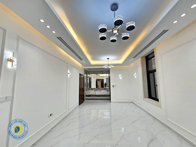 Hurry up and book your villa, ready to move in, including registration fees, freehold, in the most prestigious location in Al Helio, Ajman63899656655490113