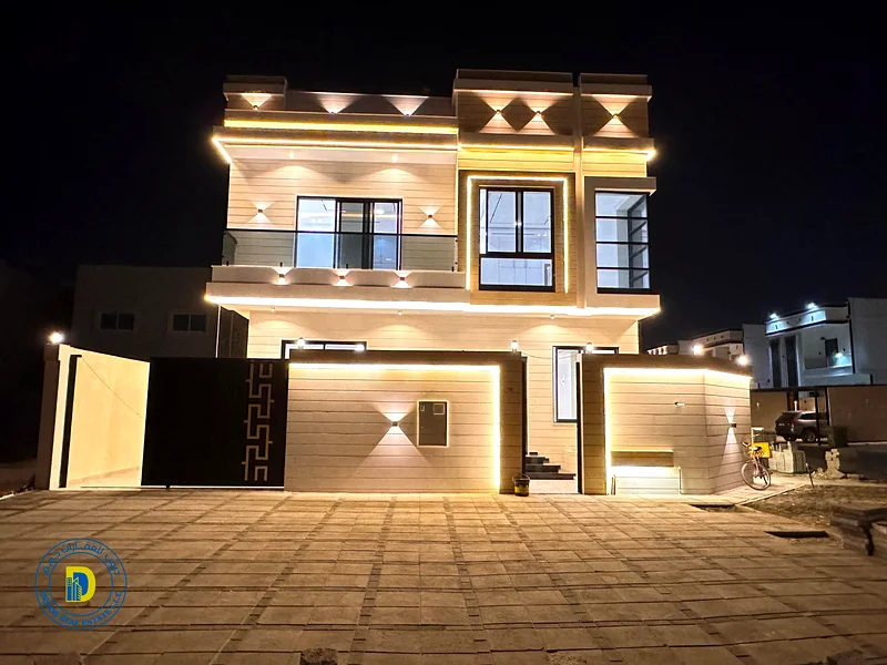 Hurry up and book your villa, ready to move in, including registration fees, freehold, in the most prestigious location in Al Helio, Ajman63899656655490111