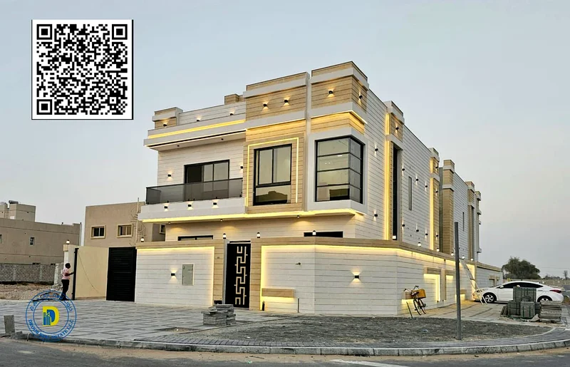 Hurry up and book your villa, ready to move in, including registration fees, freehold, in the most prestigious location in Al Helio, Ajman63899656655490110