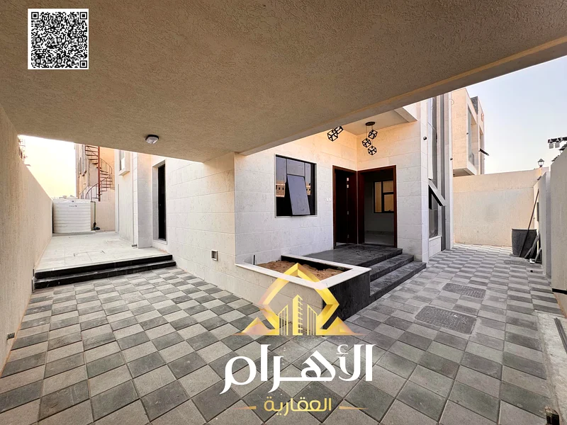 Dream villa in the heart of Ajman - stone facade, luxurious design, roof with terrace and swimming pool, all in an exceptional location next to park63252923514114112