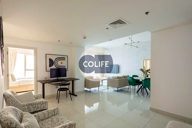 Marina view | Fully furnished | service are included | Dubai Marina63833992854531110