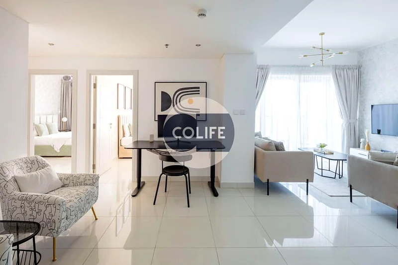 Marina view | Fully furnished | service are included | Dubai Marina63833992854531113