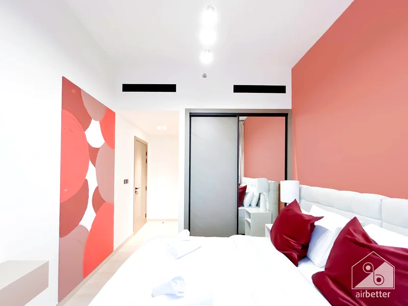 Chic 1-BHK Apt & Balcony in Binghatti Heights - ALL BILLS INCLUDED63835683645314113
