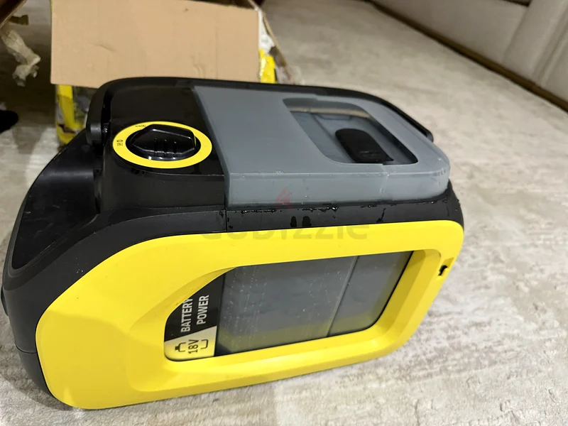 Battery Fiber deep cleaner and car interior cleaning with compact storage used once63255541557633113