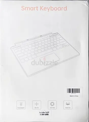 smart keyboard surface pro X/8/9 bluetooth connect Brand New Never Used