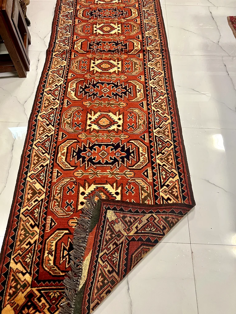 Hand made Persian long runner63209348596482114