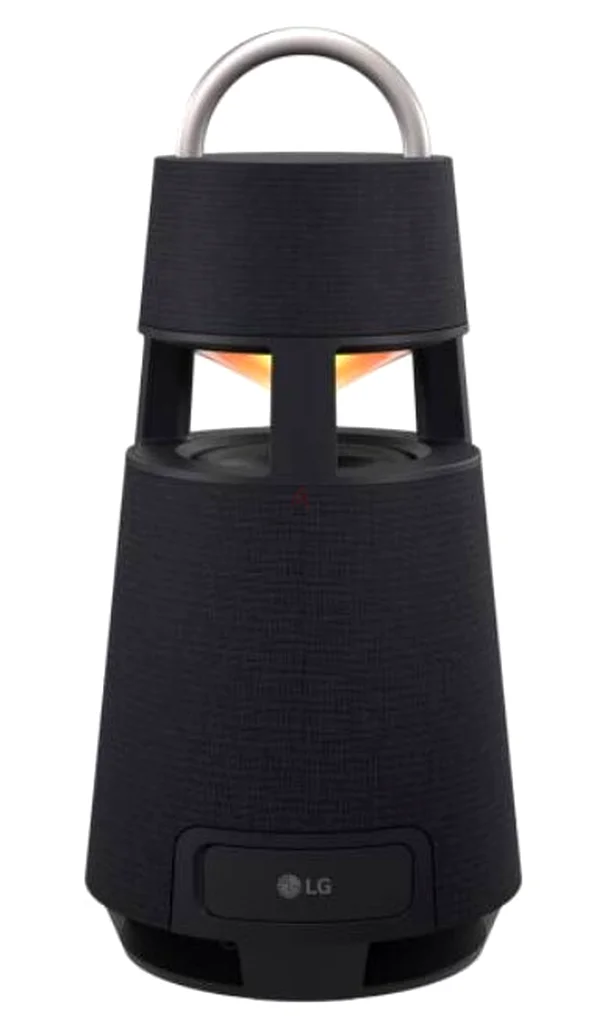 مكبر صوت لاسلكي محمول LG XBOOM 360 RP4 مع صوت 360 وإضاءة - أسود632635200332821127