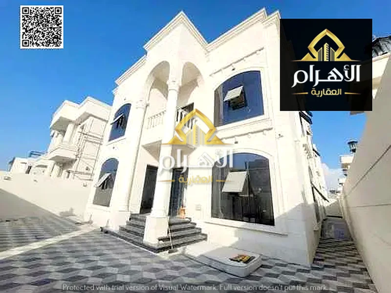 Seize the opportunity of a lifetime with a villa in Al Alia, 6 master bedrooms, including registration fees, electricity, water, and central air condi63877280004739113
