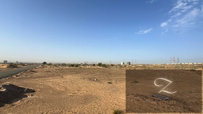 For sale residential_commercial land in Sharjah / Juwaiza Al-Malha previously corner  on two streets63184191877249112