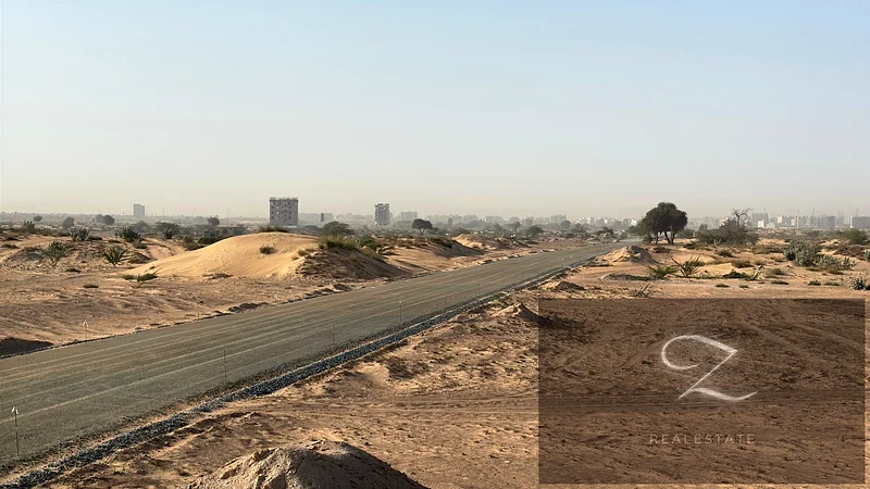 For sale residential_commercial land in Sharjah / Juwaiza Al-Malha previously corner  on two streets63184191877249113