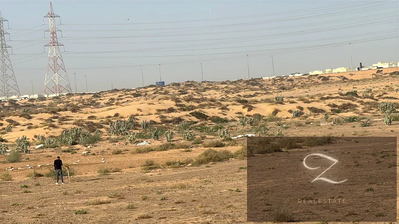 For sale residential_commercial land in Sharjah / Juwaiza Al-Malha previously corner  on two streets63184191877249111