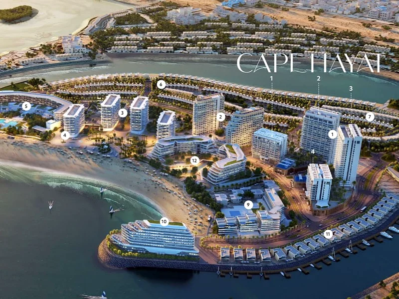 Magnificent Luxury 1BHK Apt | Full Sea-view | Cape Hayat63864711135619113