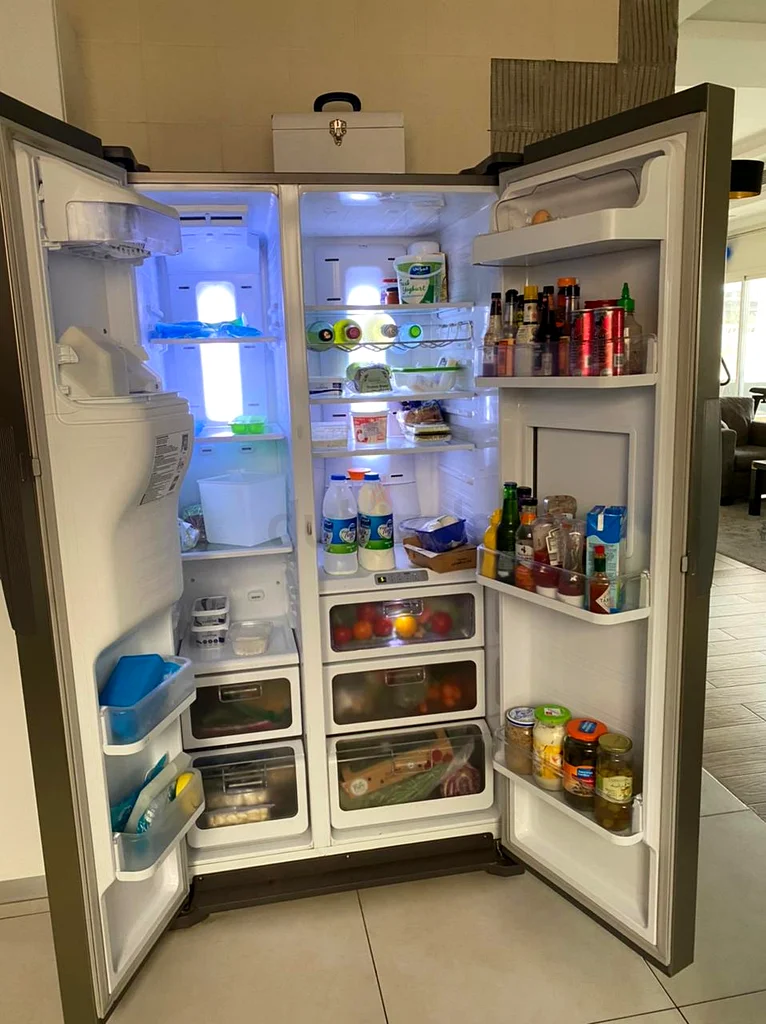 ثلاجة سامسونج سايد باي سايد بسعة 515 لترًا، طراز RSH7ZNPN1، توصيل مجاني + ضمان63261286771970112