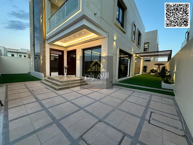 The most luxurious villas in Ajman, with personal finishing, 6 master rooms with a swimming pool, including registration and ownership fees63901153882113113