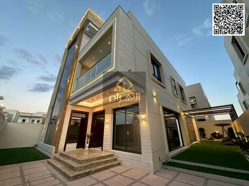 The most luxurious villas in Ajman, with personal finishing, 6 master rooms with a swimming pool, including registration and ownership fees63901153882113111