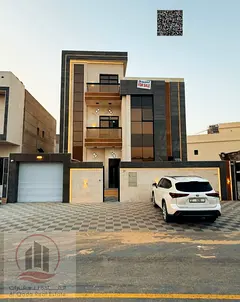 For sale: A villa in Ajman Al Amerah, 6 master bedrooms, a living room, a maid's room, freehold 