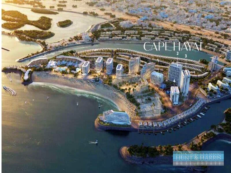 شقة بغرفة نوم واحدة مع إطلالة على البحيرة للبيع في مينا العرب - التسليم 202663865029841411111