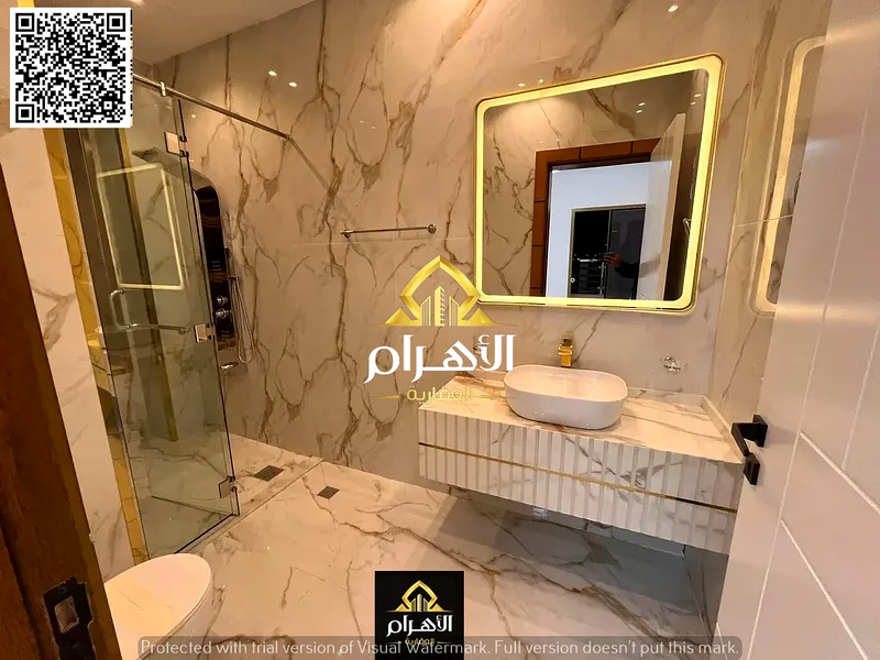 At a bargain price and without a down payment, two floors and a roof, including registration fees, a villa near the mosque, one of the most luxurious63903722006403114