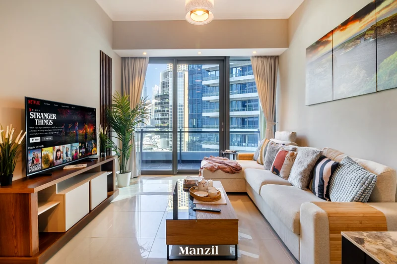 Special OFFER / Stylish Marina-Front 2BR | Dubai Marina | Near Top Attractions | Pool, Gym & Modern Amenities63834294637827114