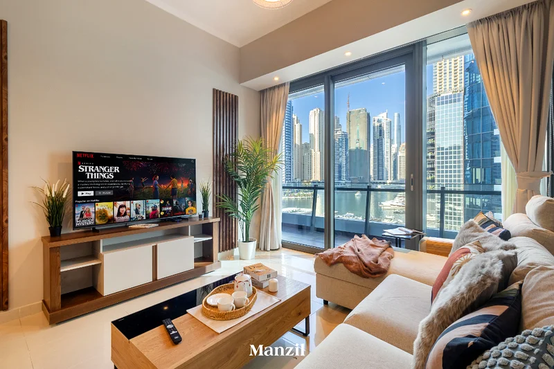 Special OFFER / Stylish Marina-Front 2BR | Dubai Marina | Near Top Attractions | Pool, Gym & Modern Amenities63834294637827110