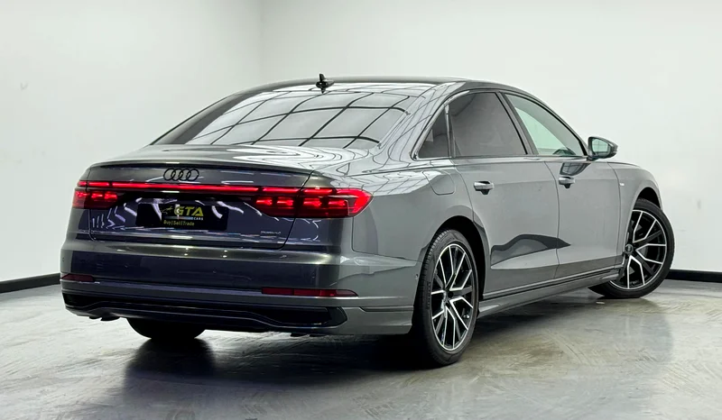 أودي A8 2023 60TFSI كواترو S-Line V8، ضمان لمدة سنة مع كيلومترات غير محدودة، سجل صيانة أودي الكامل،63168028721538113
