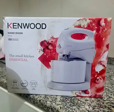Kenwood Hand Mixer with Stand - Brand New