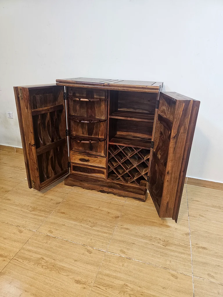 Marina Home Solid Wood Vintage Bar63221849435011113