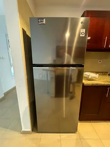 LG Top Mount Freezer Refrigerator With Smart Inverter GN-B522PLGB 522L Platinum Silver FREE DELIVERY