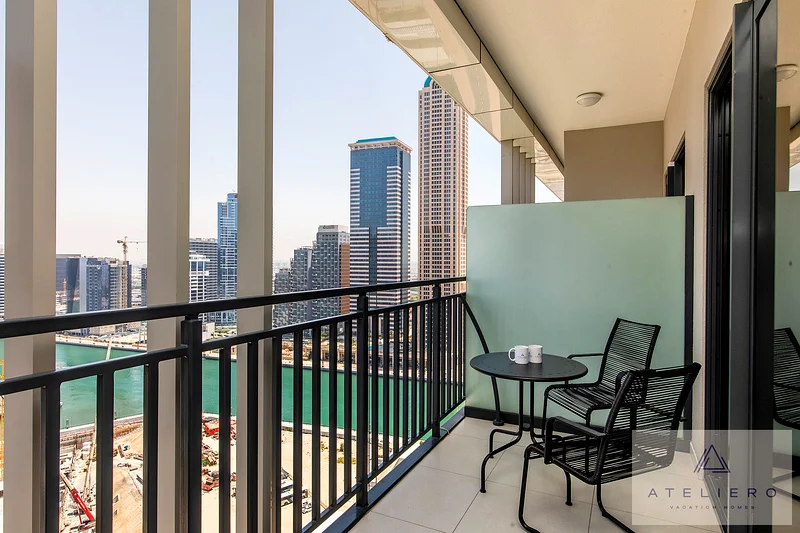 Zada Tower 1BR Apartment with Excellent Dubai Canal View63836387243522112