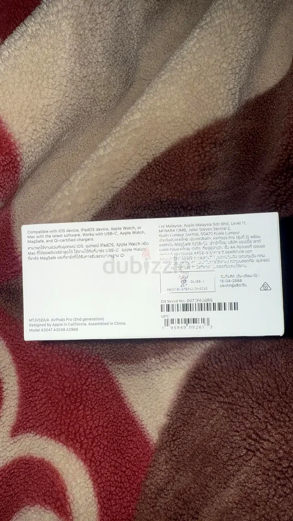 سماعات أبل إيربودز برو الجيل الثاني، علبة جديدة بالكامل، أحدث طراز63260216046082111