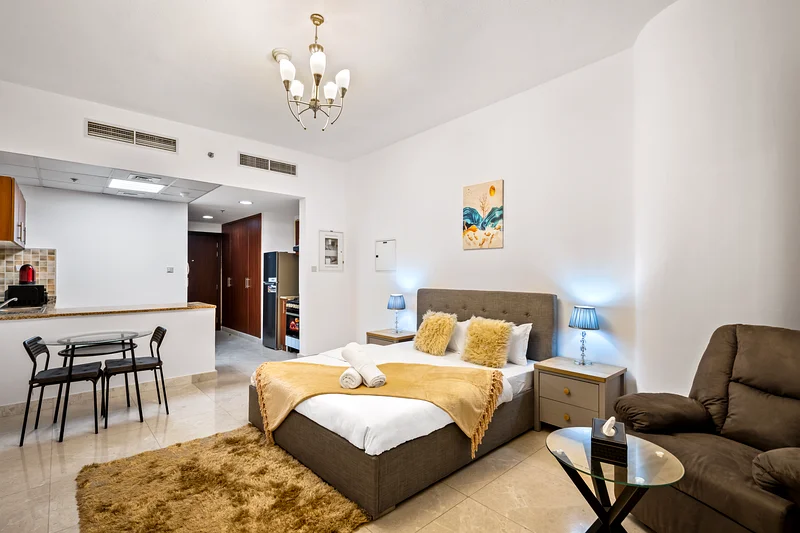 No Commission 6800 including bills Hotel Serviced Fully Furnished studio apartment with balcony63835892279811113