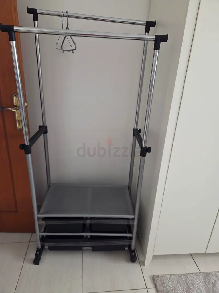 Versatile Portable Clothes Rack for Every Home!