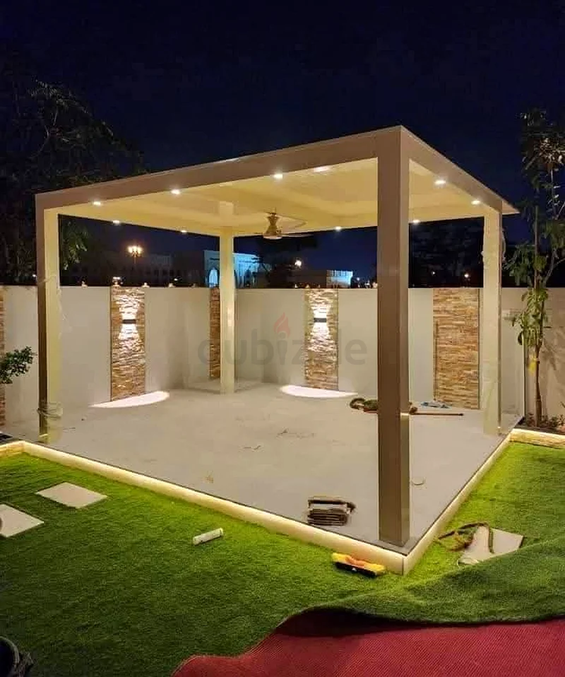 Stylish pergola Garden Pavilion with Comfortable Seating63220324024578111