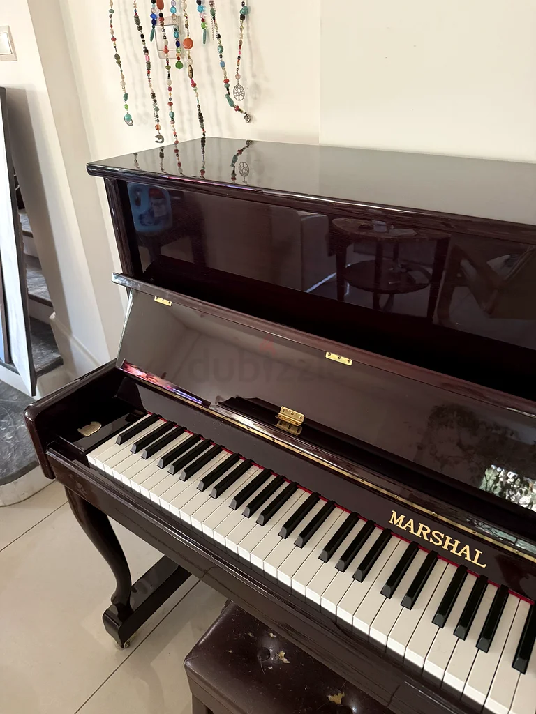Marshal Elegant Black Upright Piano - - Perfect for Your Home!63202681382657111