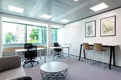 Fully furnished office space for rent in Dubai, HDS Tower for 3 persons with everything taken care o