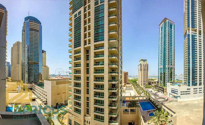 الراحة الساحلية: استوديو برج سكاي فيو بإطلالة على البحر63170393366145114