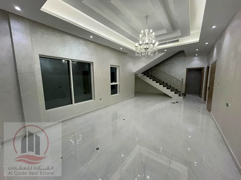 For sale, a villa in Ajman Al Helio, 4 master rooms, a Majles room, a hall, and a maid’s room, freehold for all nationalities, Installment with out do63914319051011112