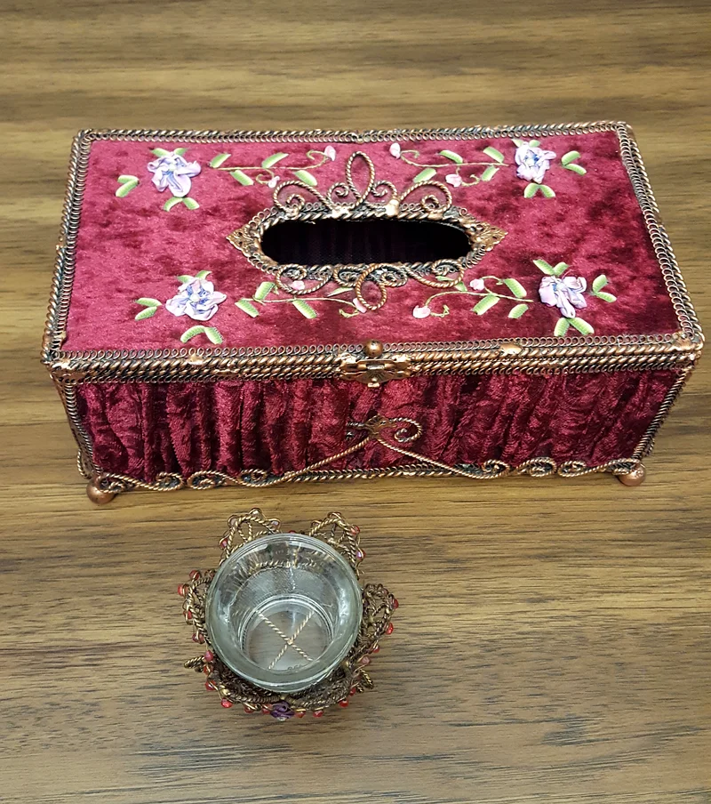 إطار. حامل شمعة. علبة مناديل63177602091650112