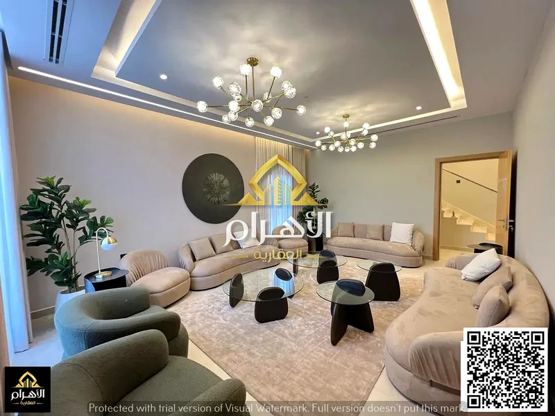 A villa with personal finishing without furniture, freehold for all nationalities and inherited by children, super deluxe finishing, 100% bank loan63903397145602111