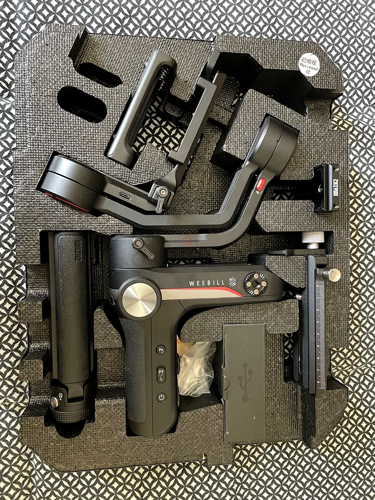 Smooth Your Shots with the Weebill Gimbal - Like New!63172676955907111