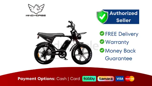 Wind Horse V8 Pro Electric Bike ● Brand New | 1 Year Warranty | FREE Delivery | DXB37546