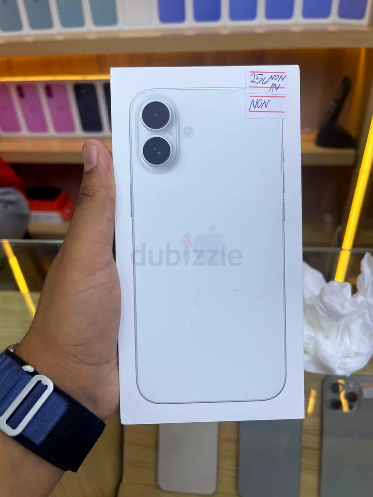 Apple iPhone 16 Plus  256GB Sealed Non active 5G White International